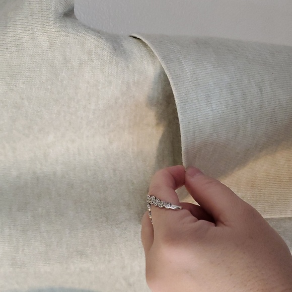 Joie Shortsleeve Open Front Wide Collared Cape Style Poncho Boxy Pockets Soft - Picture 2 of 12